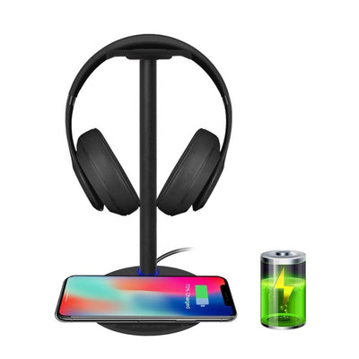 New Bee Wireless Charging Headset Stand - Zambeel