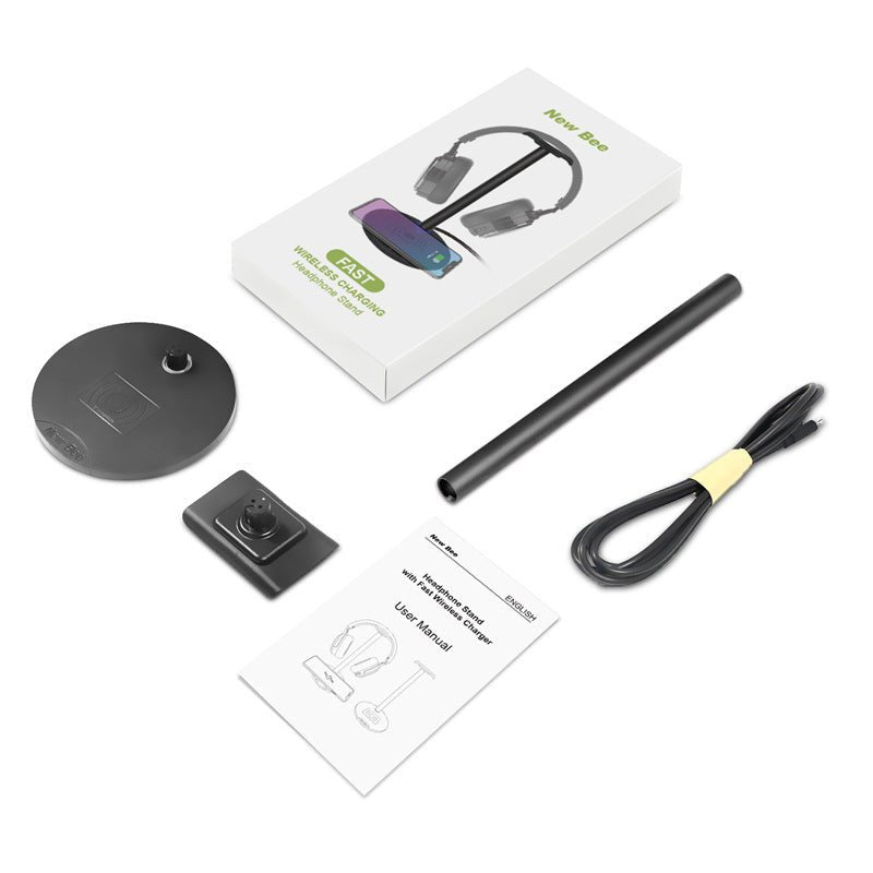 New Bee Wireless Charging Headset Stand - Zambeel