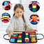 New Busy Book Children's Busy Board Dressing And Buttoning Learning Baby Early Education Preschool Sensory Learning Toy - Zambeel
