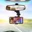 New Car Mobile Phone Holder Rear View Mirror Bracket AR Navigation Pillow - Zambeel