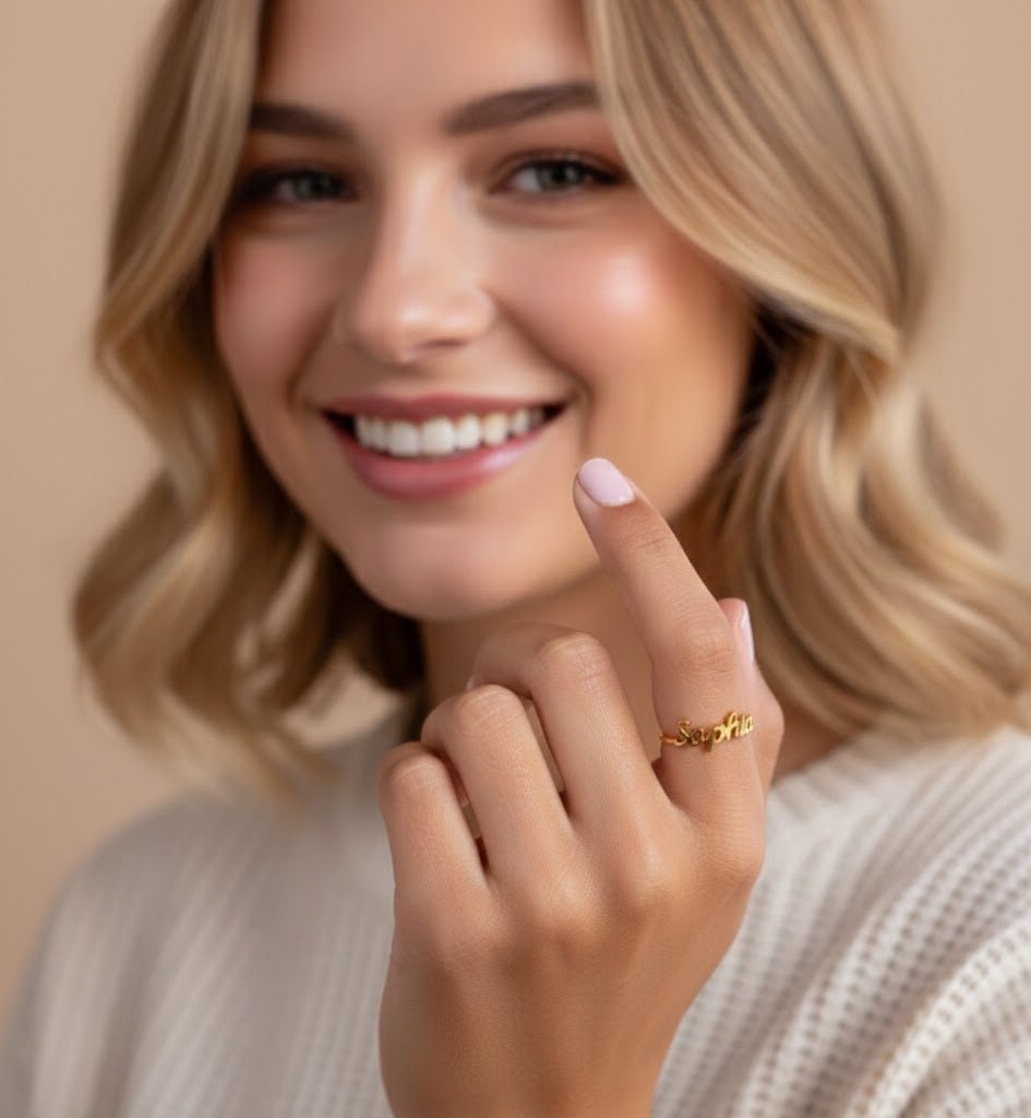 New Custom Name Ring - Zambeel