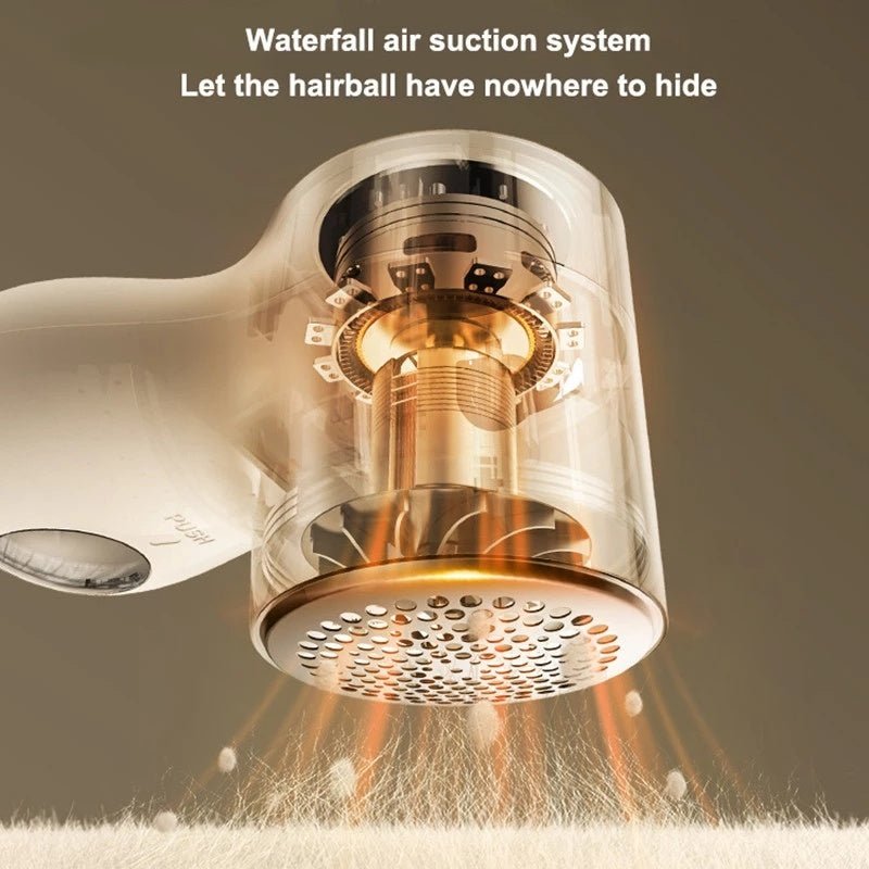 New Lint Remover Electric Hairball Trimmer Smart LED Digital Display Fabric USB Charging Portable Professional Fast Household - Zambeel