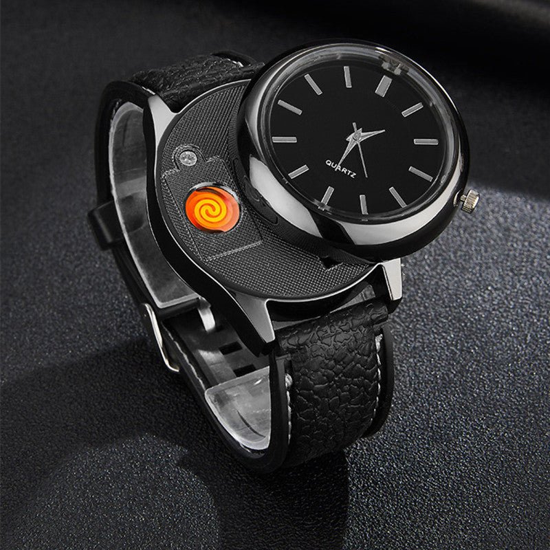 New Military USB Lighter Watch Men's - Zambeel