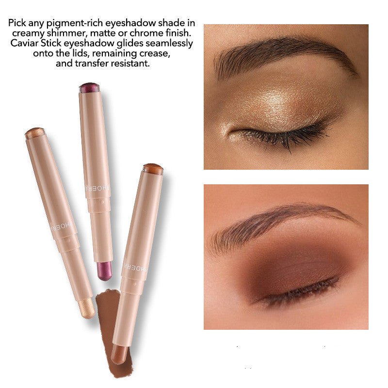 New Monochrome Lipstick Eyeshadow Stick Makeup - Zambeel