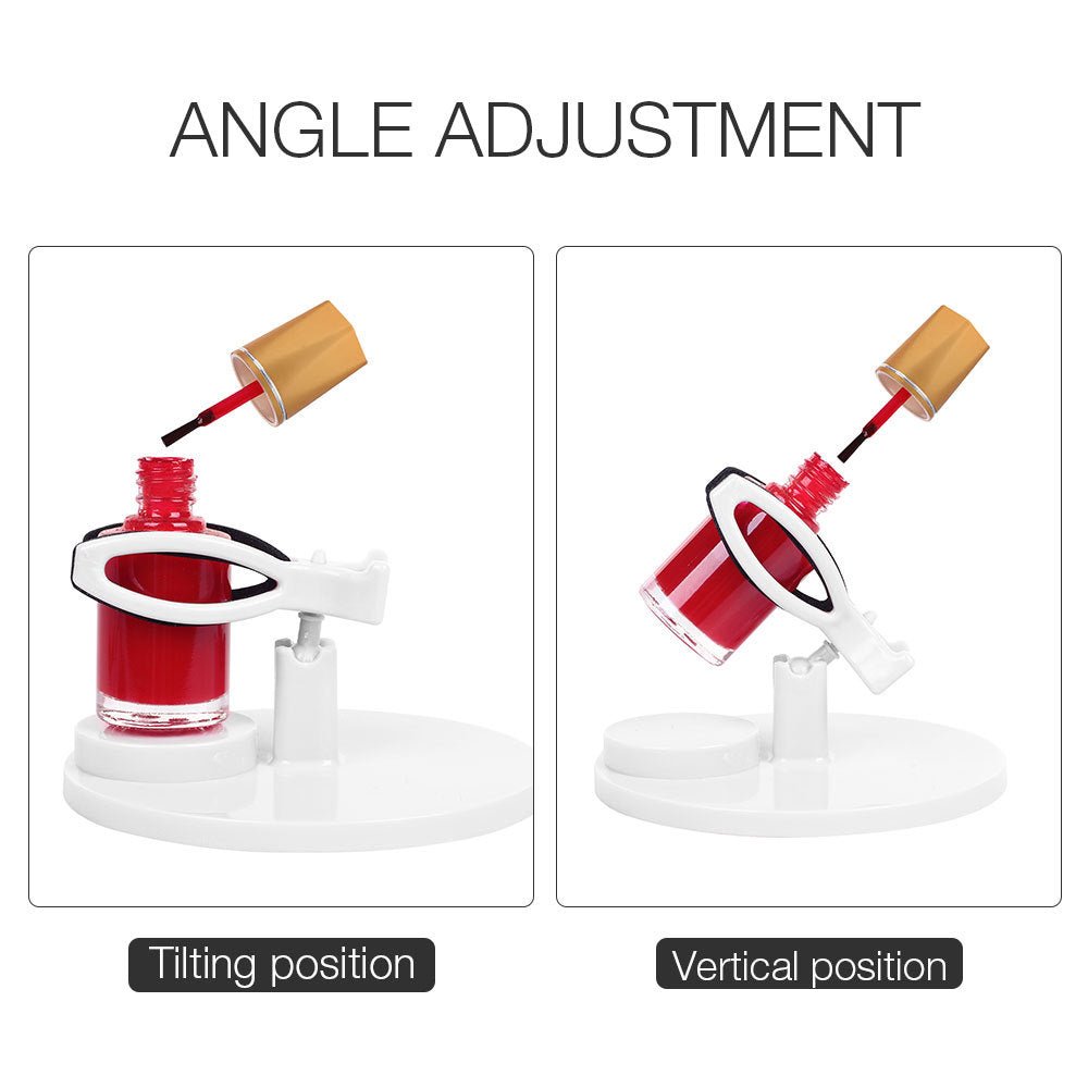 New Nail Polish Fixing Clip, Nail Polish Holder, Nail Polish Glue Auxiliary Tool - Zambeel