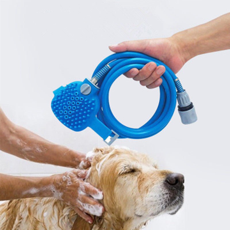 New Pet Bathing Tool Comfortable Massager Shower Tool Cleaning Washing Bath Sprayers Dog Brush Pet Supplies - Zambeel