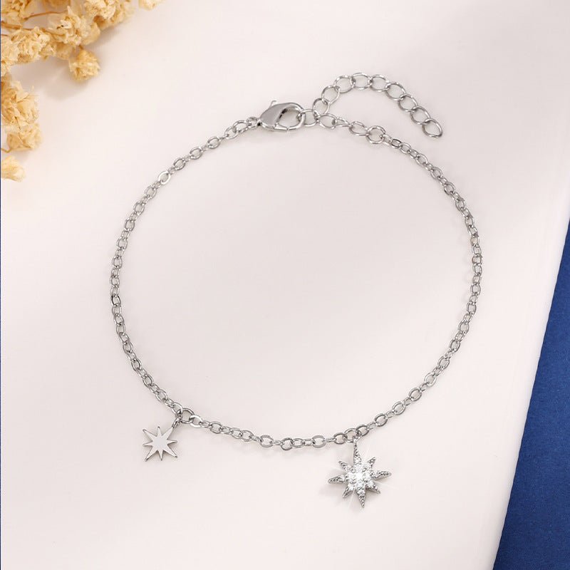 New Simple Design Micro Inlaid Zirconium Bracelet For Women - Zambeel