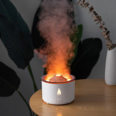 New Two - color Spray Ring Volcano Humidifier - Zambeel