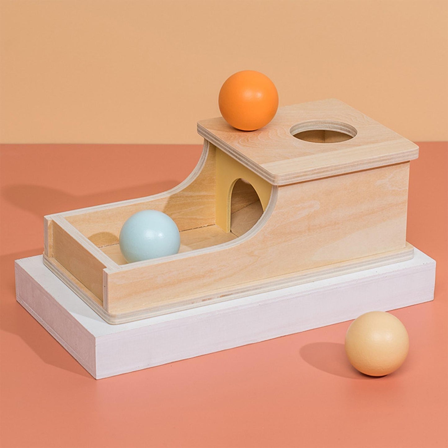 New Wooden Montessori Teaching Aids Sensory Training Target Box Toys - Zambeel