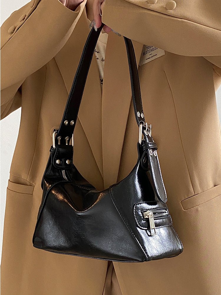 Niche Design Women Bags Retro One - Shoulder Portable - Zambeel