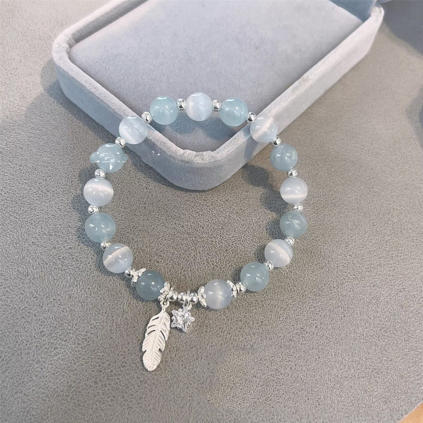 Niche Ins Light Luxury Obsidian Bracelet Women's Simple All - match - Zambeel