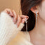 Niche Long Fringe Earrings Female Knot - Zambeel