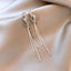 Niche Long Fringe Earrings Female Knot - Zambeel