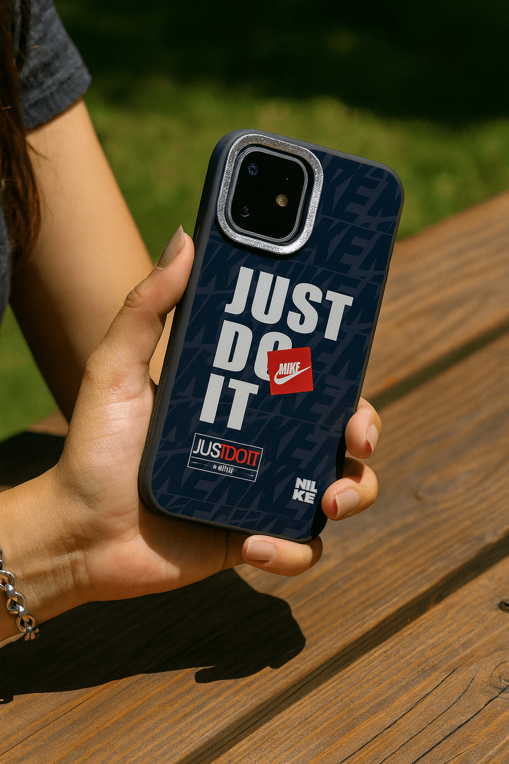 Nike Just Do It Black Edition iPhone Case - Zambeel