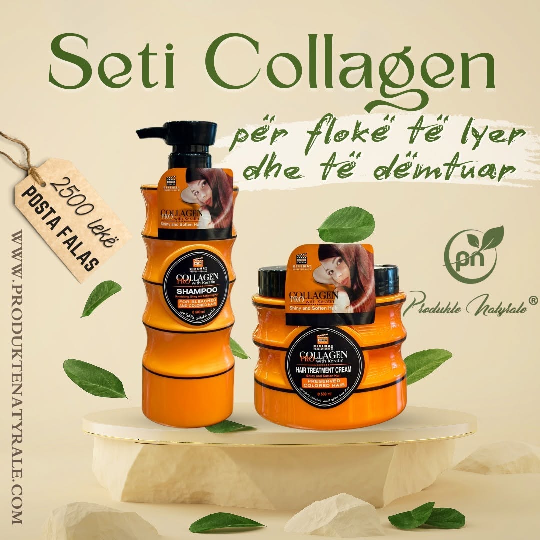 Nitro - Collagen Hair Cream & Shampoo (Original) - Zambeel