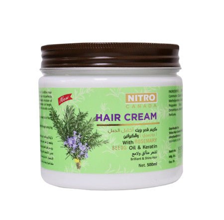 Nitro - Rosemary Hair Cream (Original) - Zambeel