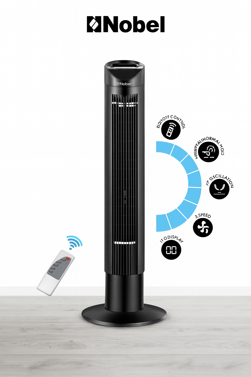 Nobel - Tower Fan © - Zambeel
