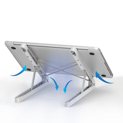 Notebook Stand Desktop Cooling Folding Portable Bracket - Zambeel