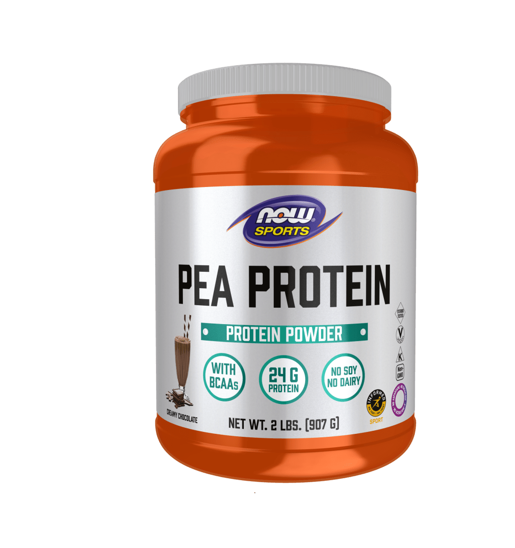 Now Sports - Pea Protein Creamy Chocolate Powder (Original) - Zambeel