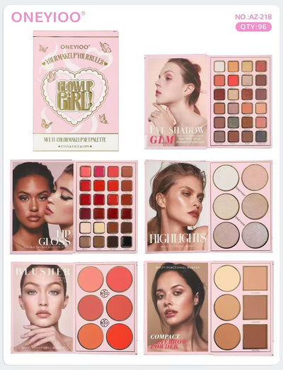 ONEYIOO - 5 - in - 1 Multi - Color Makeup Palette - Zambeel