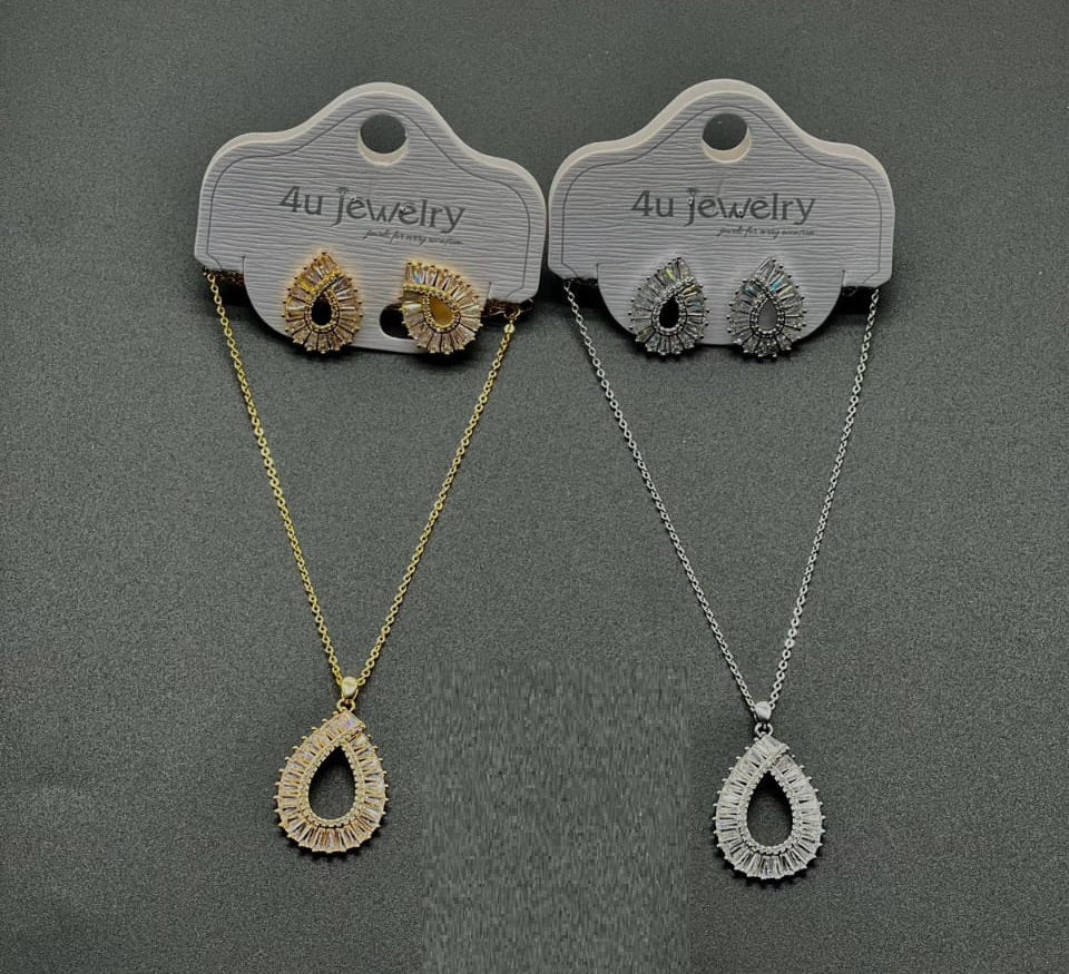 Open Teardrop Baguette Set - Zambeel