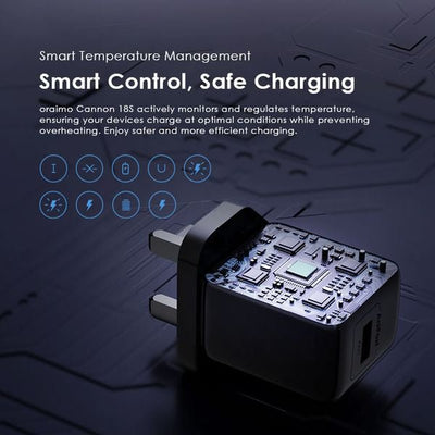 Oraimo - Cannon Home Charger (Original) - Zambeel