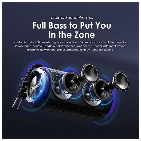 Oraimo - Rover Wireless Speaker (Original) - Zambeel