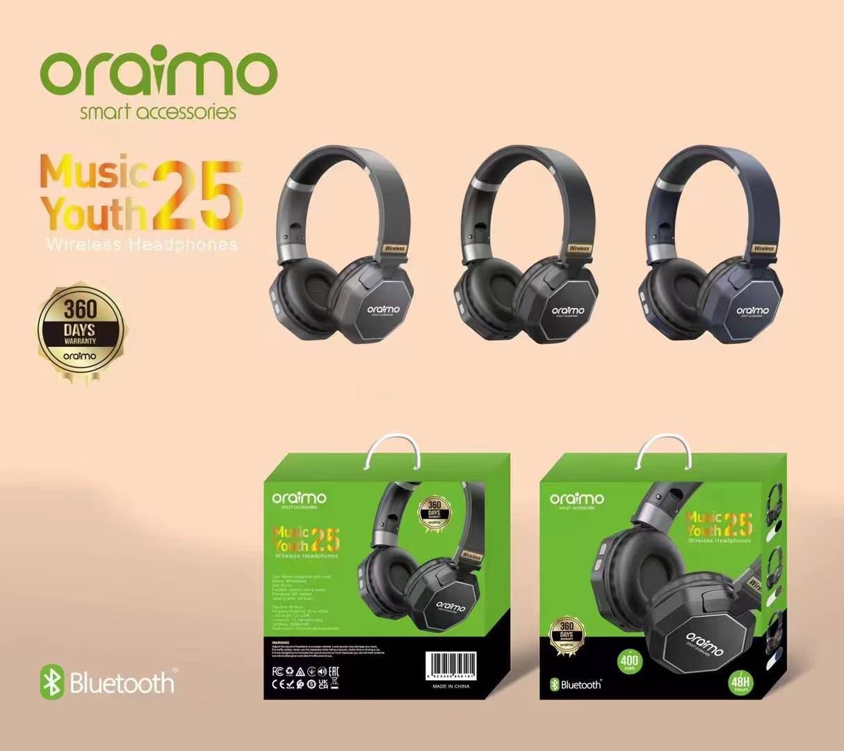 Oraimo - Smart Wireless Headset - Zambeel