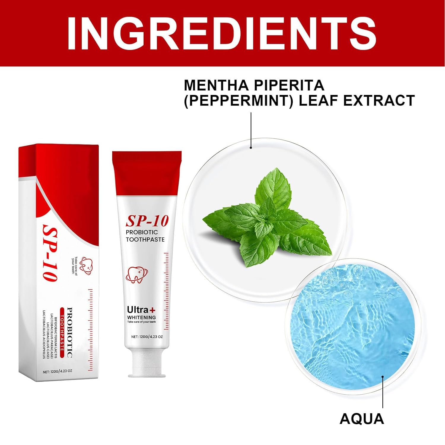 Oralhoe - SP - 10 Probiotic Toothpaste (Original) - Zambeel