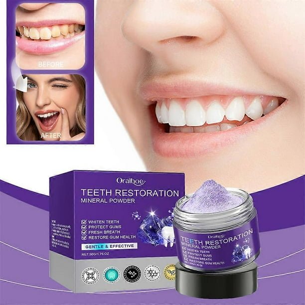 Oralhoo  - Teeth Restoration Mineral Powder (Original) - Zambeel