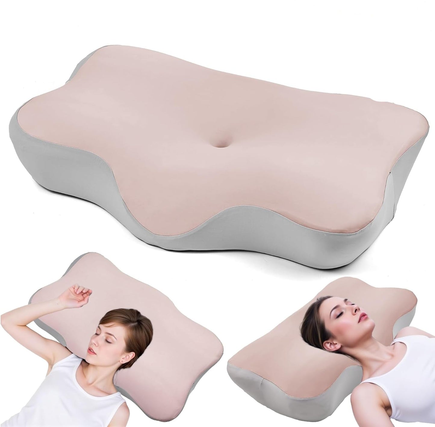 Orthopedic Latex Neck Pillow Slow Reboun - Zambeel