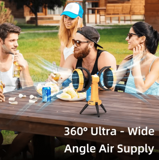 Outdoor Double Heads Fan - Zambeel