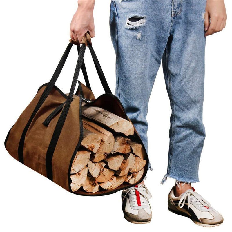Outdoor Firewood Handbag Portable And Durable - Zambeel