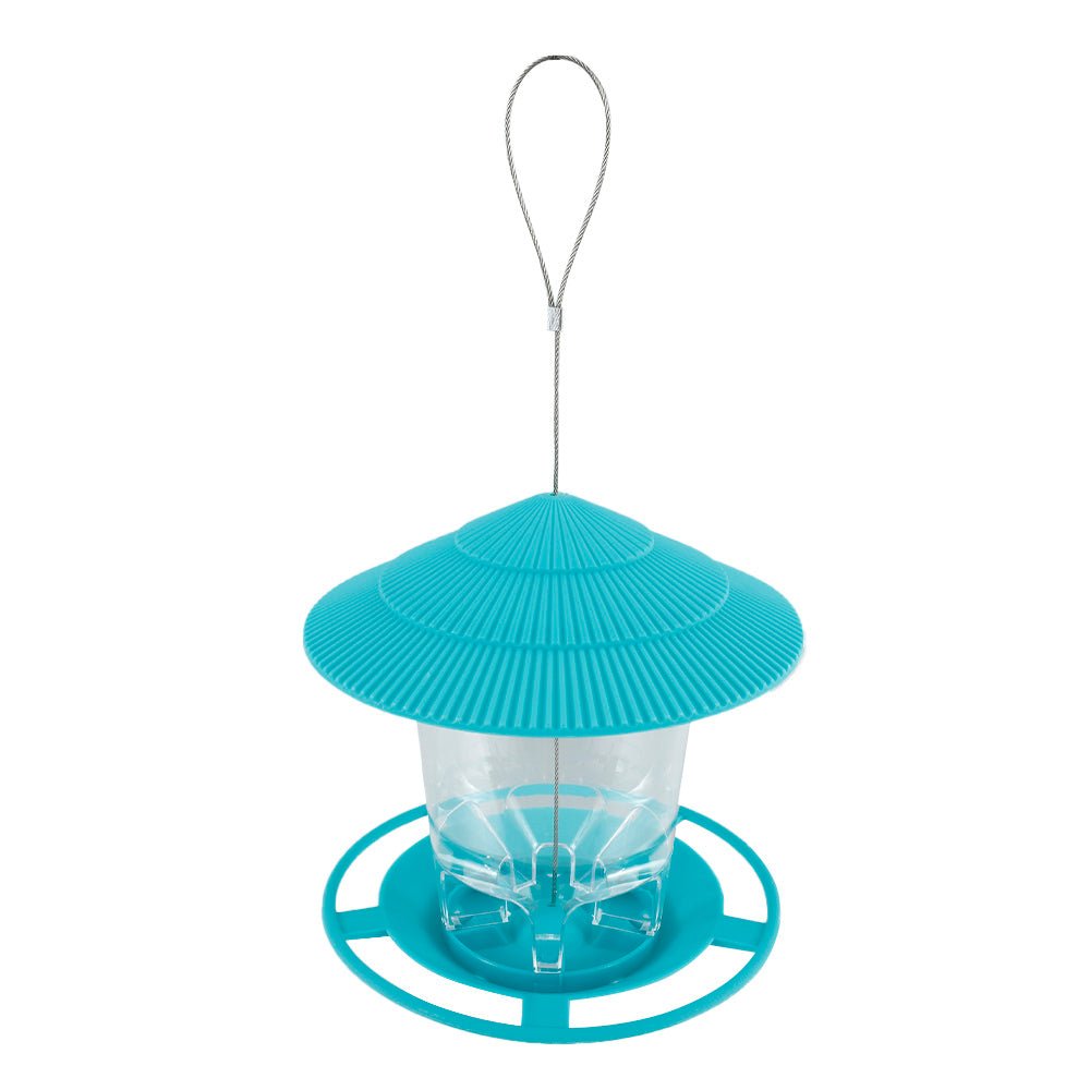 Outdoor Garden Hanging Metal Bird Feeder - Zambeel