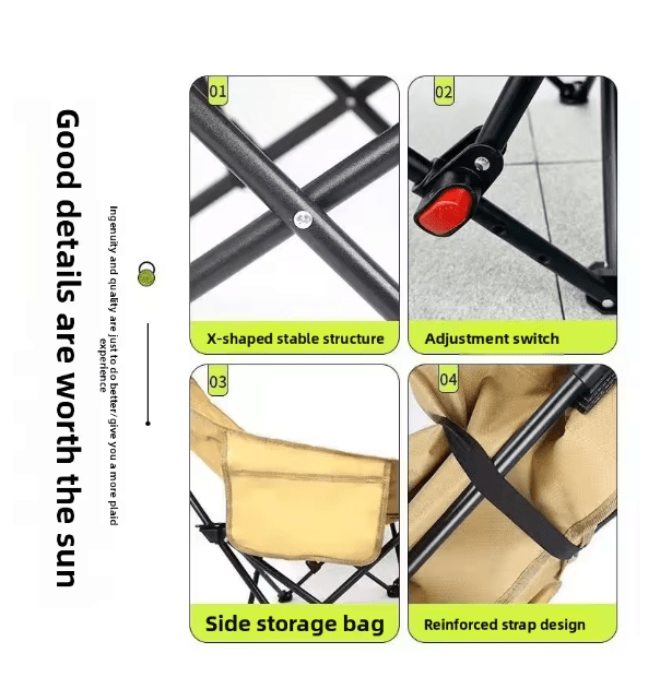 Outdoor Reclining Folding Chair - Zambeel