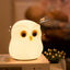 Owl Night Light Induction Bedroom Bedside Lamp - Zambeel