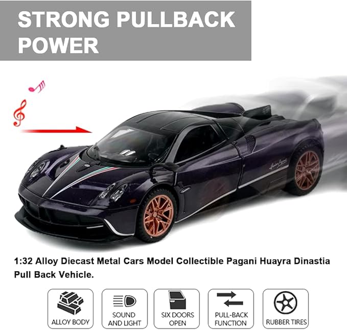Pagani Huayra Diecast Model Car © - Zambeel