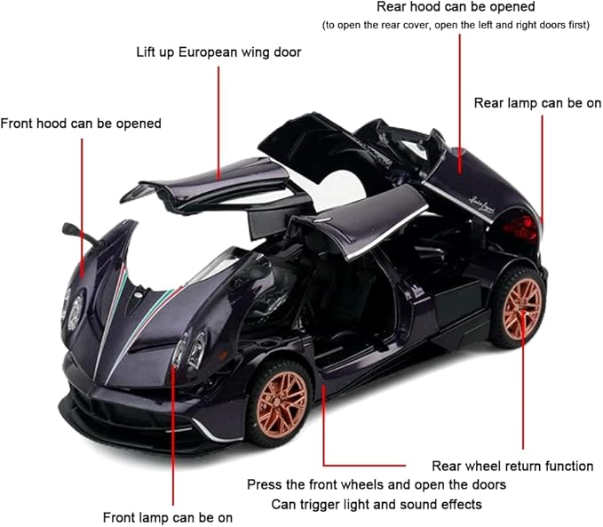 Pagani Huayra Diecast Model Car © - Zambeel