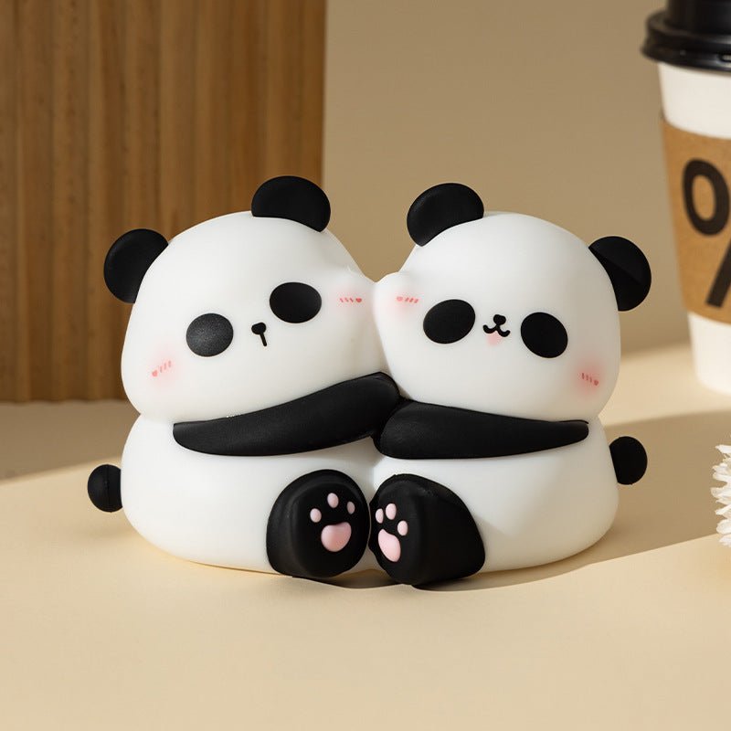 Panda Hug Small Night Lamp LED Desktop Decoration Night Light - Zambeel