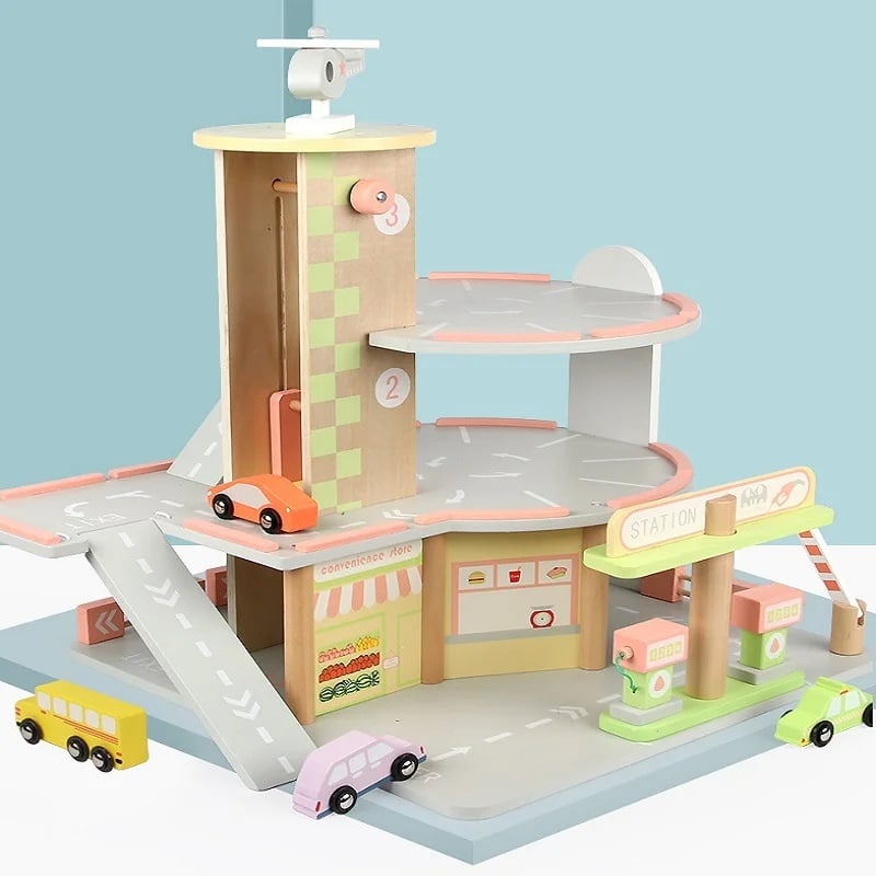  Parking  Lot Playset for Kids © - Zambeel