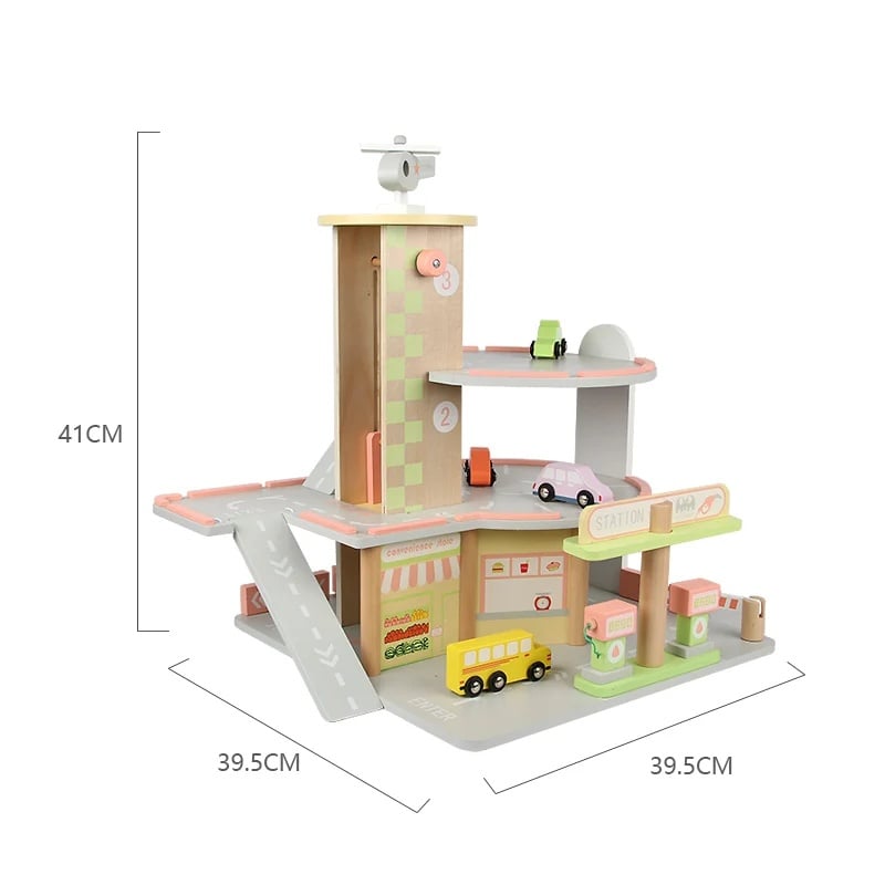  Parking  Lot Playset for Kids © - Zambeel