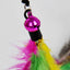 Pearl Bird Funny Cat Stick Feather Pet Toy Bell Funny Cat Stick - Zambeel