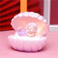 Pearlescent Mermaid Star Lamp Ins Girl Dream Shell Lamp Fairy Decoration Night Light Resin Crafts - Zambeel
