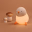 Pecking Rice Chicken Small Night Light Bedroom Bedside Lamp Charging - Zambeel