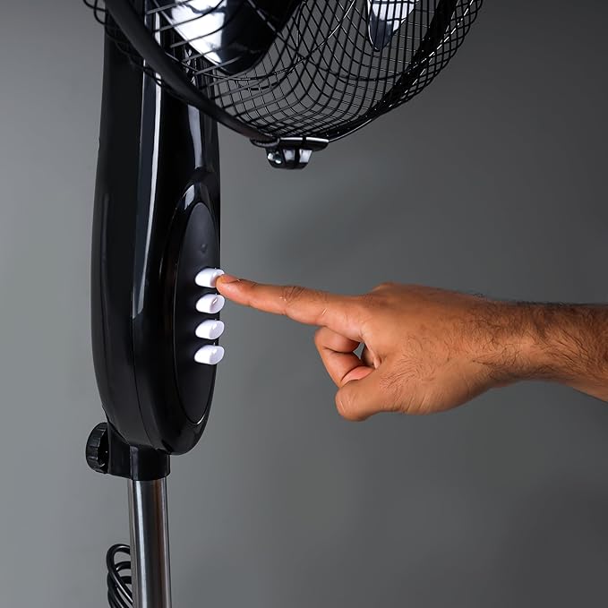 Pedestal Fan With 5 Leaf Blades - Zambeel