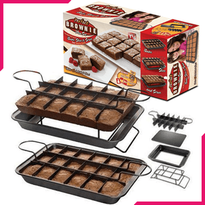Perfect Brownie Non - Stick Pan Set - Zambeel