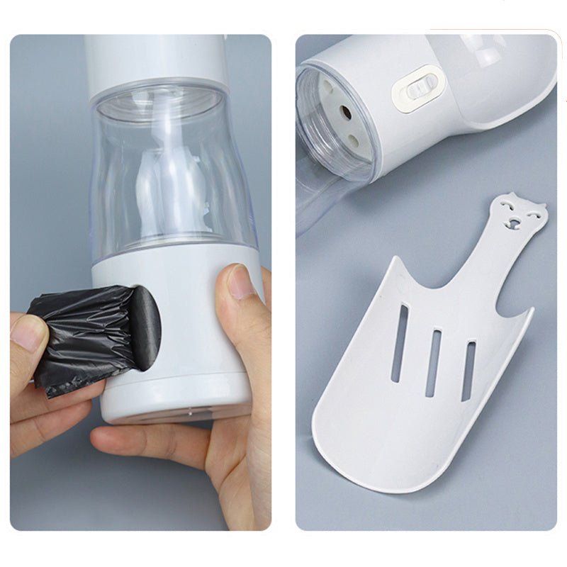 Pet Dog Go Out Mug With Garbage Bag Water Cup Pets Supplies - Zambeel