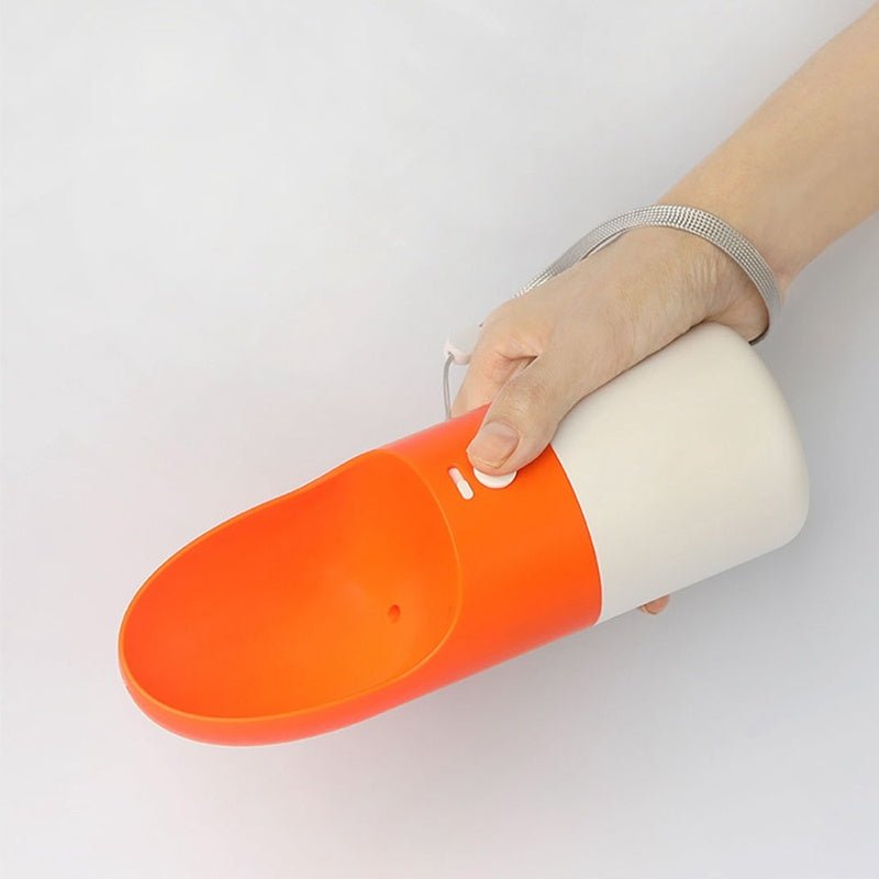 Pet Drinking Cup Pet Water Bottle Convenient Easy To Use Splash - Proof Splash - Proof One - Key Lock ABS Standard - Zambeel