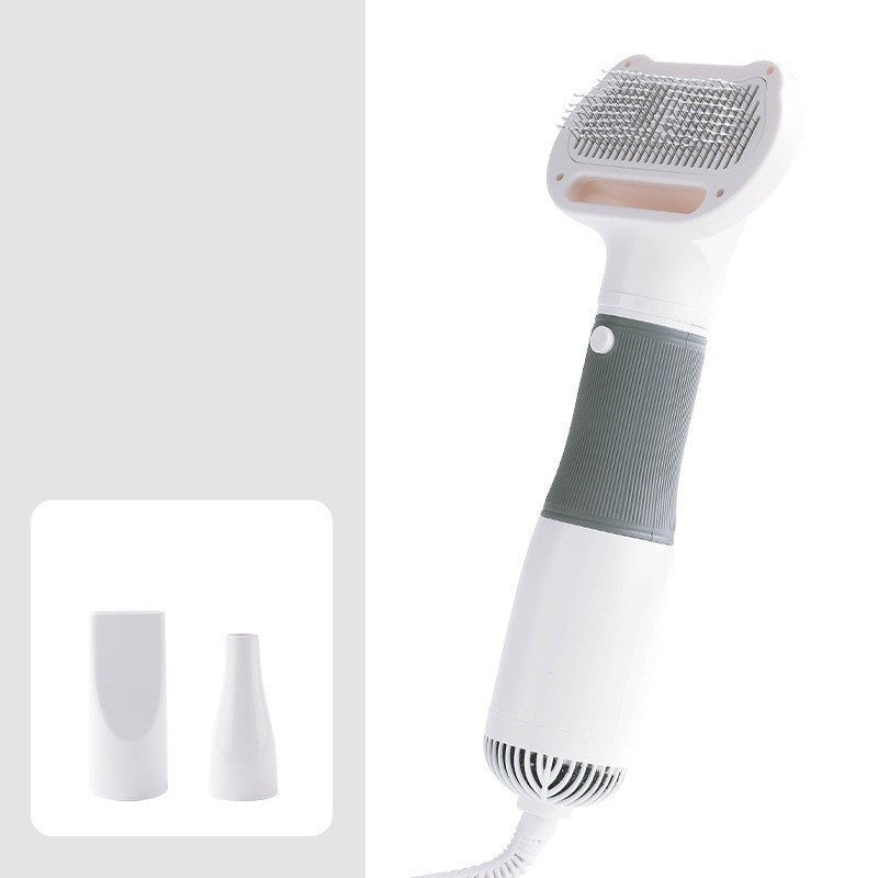 Pet Electric Hair Pulling And Blowing Comb - Zambeel