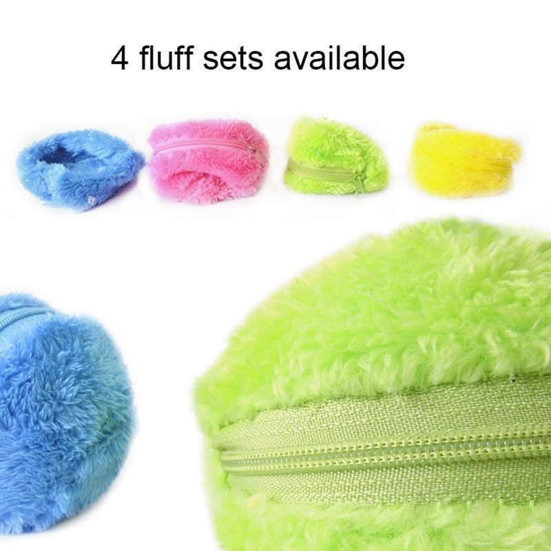 Pet Electric Toy Ball Automatic Pet Plush Ball - Zambeel